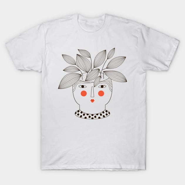 Plant Lady T-Shirt by Sam Pernoski